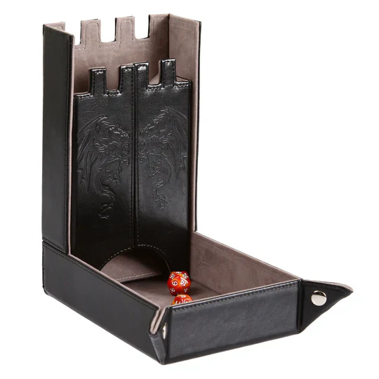 Forged Gaming: Draco Castle Dice Tower & Dice Tray - Image 3