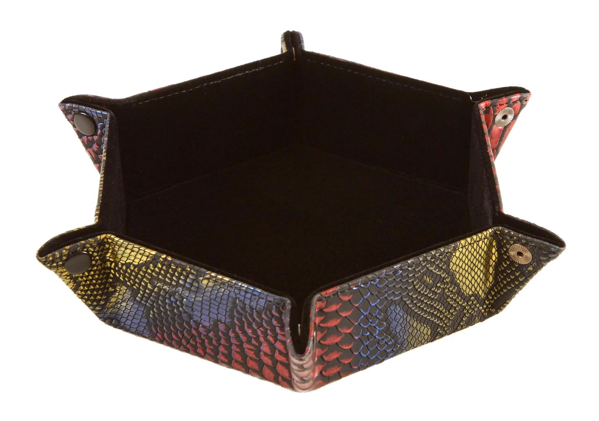 Forged Gaming: Hexagon Snap Folding Dice Tray - Dragon Skin Edition - Image 3